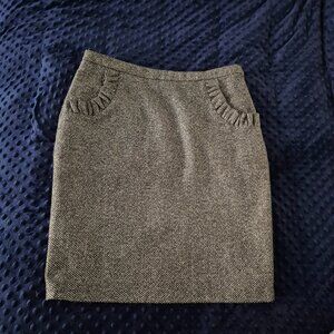 Anthropologie Blue Robin Pencil Skirt-size 10